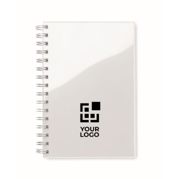 Cuadernos personalizados reciclados vista principal