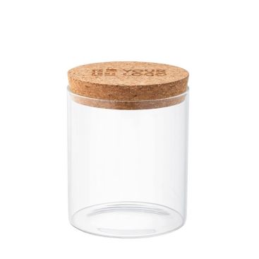 Tarro de cristal para comida vista principal