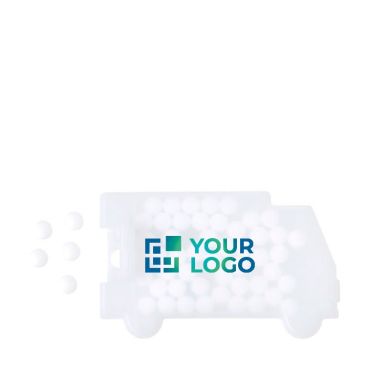 Caja de camión de pastillas de menta vista principal