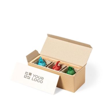 Kit de huerto con tres tipos de semilla