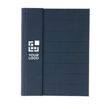 Portafolios con libreta grande y cierre vista principal