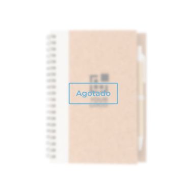 Libreta con espiral y tapa de corcho vista principal - agotado