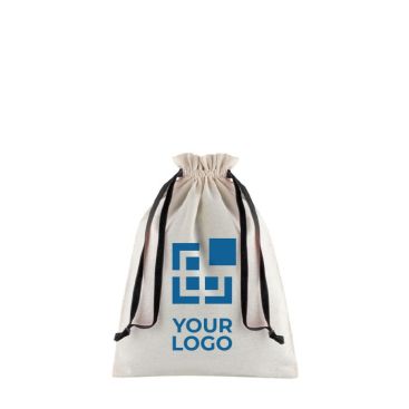 Bolsa grande con cierre de cinta superior vista principal