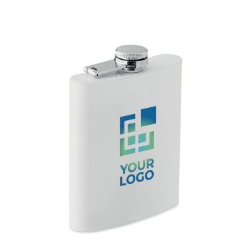 Petaca en acero inoxidable reciclado para impresión a todo color 190ml