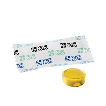 Caramelo duro mini sin azúcar envuelto en formato sobre Caramelo duro mini sin azúcar envuelto en formato sobre