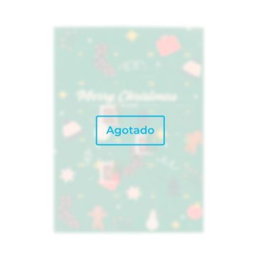 Calendario de Adviento personalizable con packaging biodegradable A4 color blanco - Agotado