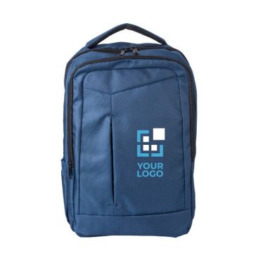 Mochila de poliéster para PC con bolsillos y asas acolchadas 15''