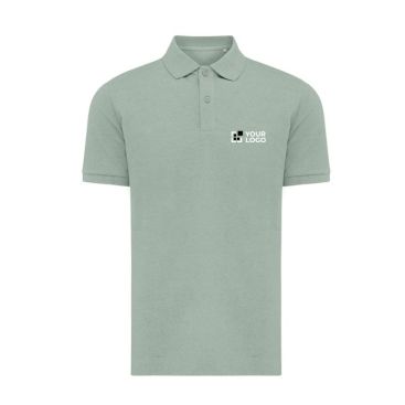 Polo de piqué regular fit de algodón eco 220 g/m2 Iqoniq Yosemite 