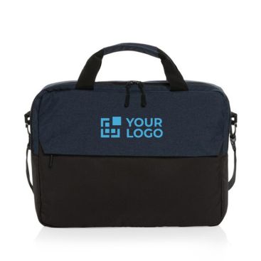 Maletín de RPET para PC con múltiples bolsillos interiores 15,6''