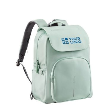 Mochila RPET para PC con solapa antirrobo y cremalleras seguras 16''