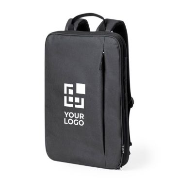 Mochila extensible RPET para portátil y soporte para trolley 15''