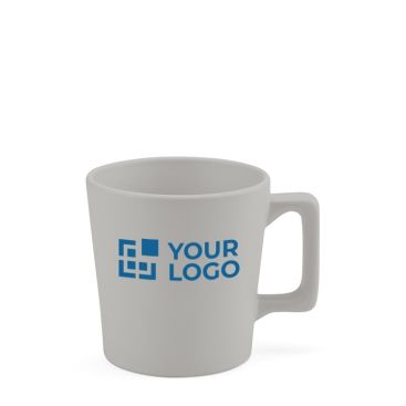 Taza corporativas de cerámica con acabado mate en colores vivos 220ml