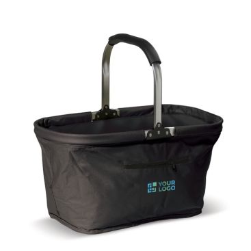 Cesta de picnic hecha de nylon en varios colores plegable