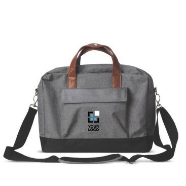 Maletín para portátil con múltiples bolsillos para almacenar vista principal