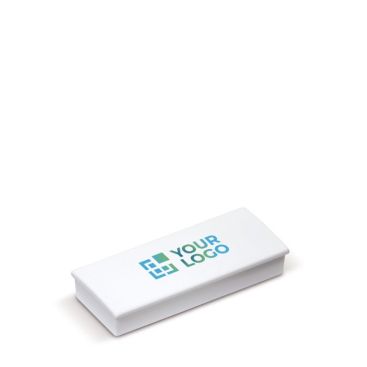 Clásico imán rectangular de plástico para personalizar