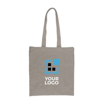 Bolsa de algodón reciclado con resistentes asas y capacidad de 5kg