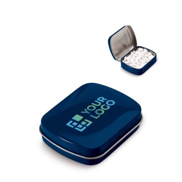 Caja de mentas rectangular en varios colores 23gr