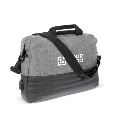 Maletín antirrobo para portátil de RPET con cremalleras ocultas 15''