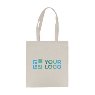 Bolsa de algodón OEKO-TEX con asas largas 220 g/m2