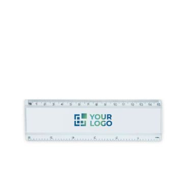 Regla infantil transparente con una cara personalizable 30cm