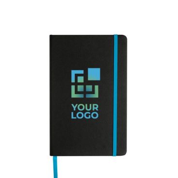 Libreta de cuero sintético con tapa para grabar a láser A5 hojas lisas vista principal