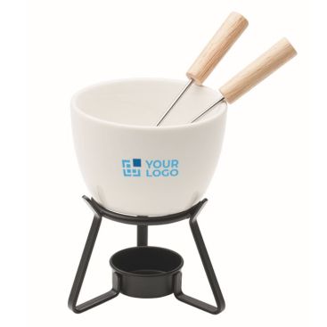 Juego pequeño de fondue de chocolate para 2 personas 240ml