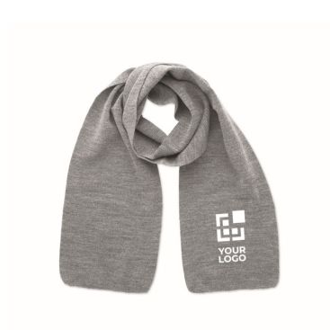 Bufanda extensible de poliéster reciclado en colores clásicos