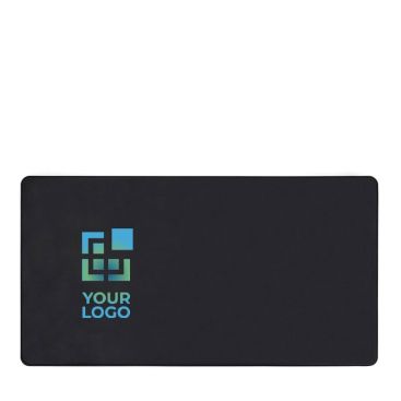 Alfombrilla de escritorio de cuero sintético y poliéster reciclado