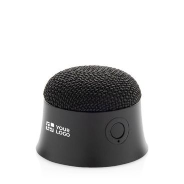 Altavoz magnético de plástico reciclado que hace de soporte para móvil