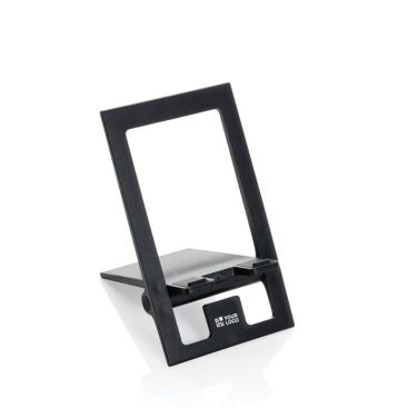 Soporte plano para móvil plegable de plástico reciclado