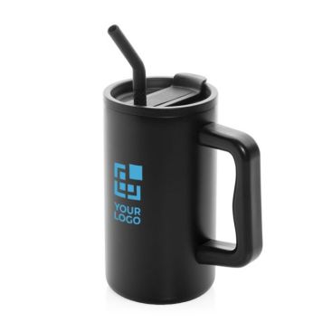 Taza térmica elegante de acero inoxidable reciclado 800ml