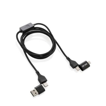 Cable de carga y transferencia de datos con botón antirrobo