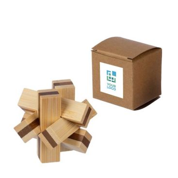 Juego de paciencia hecho de madera que incluye 6 piezas