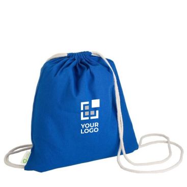 Mochila de cuerdas de algodón 100% reciclado y cuerdas naturales 120 g/m2