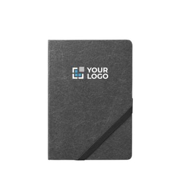 Libreta con tapa rígida en papel kraft y esquinas redondas A5 vista principal