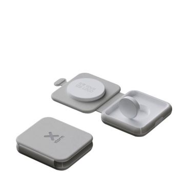 Cargador de viaje inalámbrico plegable y magnético 2 en 1 15W