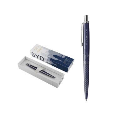 Bolígrafo de metal Parker Jotter SE Global Icons tinta azul