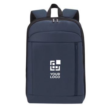 Mochila ampliable para portátil hecha de PU y poliéster 15''
