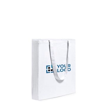 Bolsa de 100% algodón con asas largas y fuelle 105 g/m2