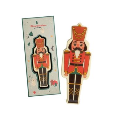 Cascanueces de chocolate blanco (36% cacao) con caja personalizable