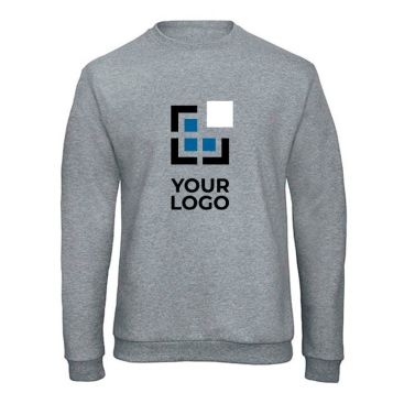 Sudadera de algodón y poliéster con cuello caja 270 g/m2 B&C 