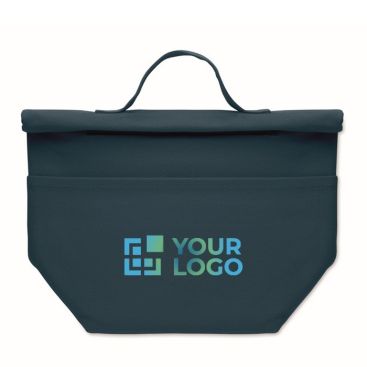 Bolsa nevera personal con cierre rolltop y asa de transporte