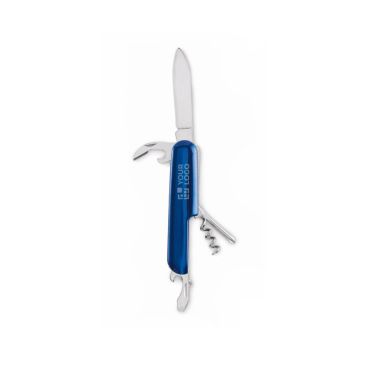 Navaja multifunción de aluminio reciclado y carcasa de colores