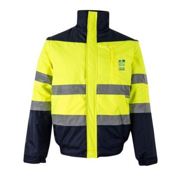 Chaqueta de trabajo acolchada con revestimiento 180 g/m2 