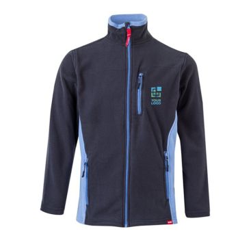 Chaqueta polar para trabajar de poliéster con bolsillos 220 g/m2 