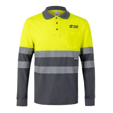 Polo de piqué extra grande de algodón y poliéster 150 g/m2 