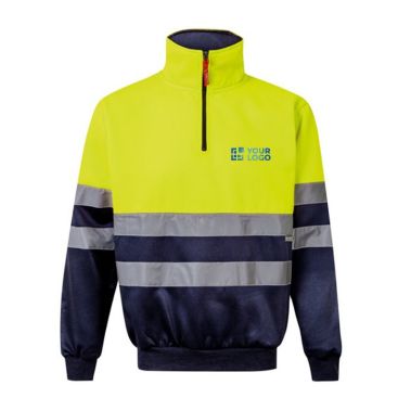 Jersey polar extra grande de poliéster con cuello alto 300 g/m2 