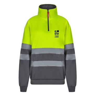 Jersey polar extra grande de poliéster con cuello alto 300 g/m2 