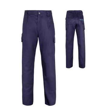 Pantalón multibolsillos unisex en algodón y poliéster 200 g/m2 