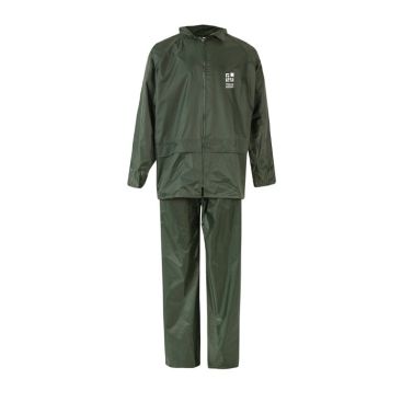 Traje de lluvia laboral de dos piezas de poliéser revestido 225 g/m2 